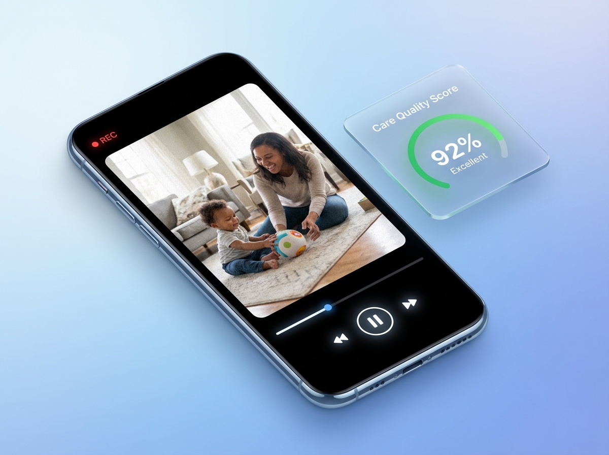 바디캠 녹화 영상 재생 화면